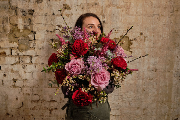 Valentine's Rose Posy