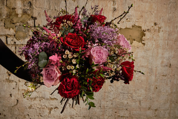 Valentine's Rose Posy